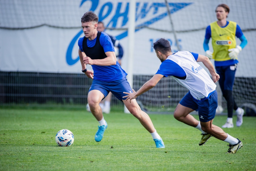 «Газпром» — тренировочные сборы 2025: 27 июня, вечерняя тренировка