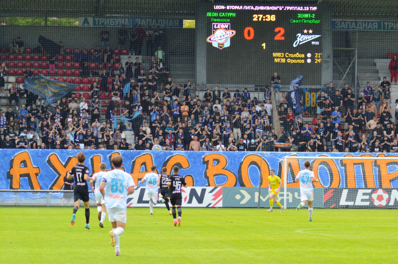 LEON-Вторая Лига 2025, «Сатурн» —  «Зенит»-2
