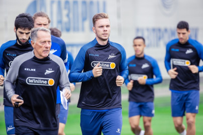 Летние «Газпром» — тренировочные сборы 2025: 7 июля, утренняя тренировка