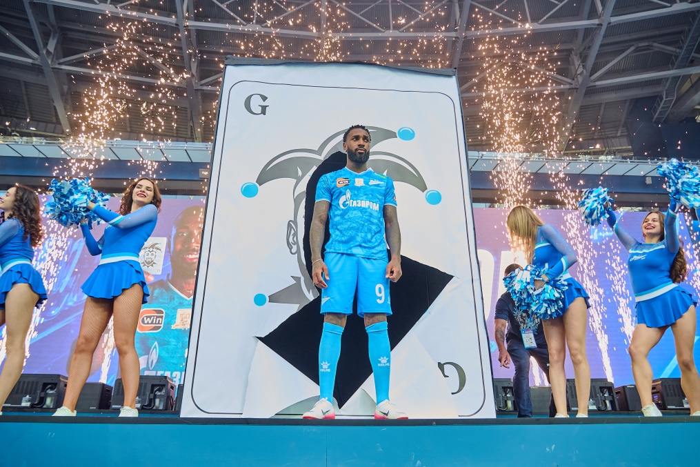 Презентация Жерсона перед матчем «Зенит» — «Войводина»