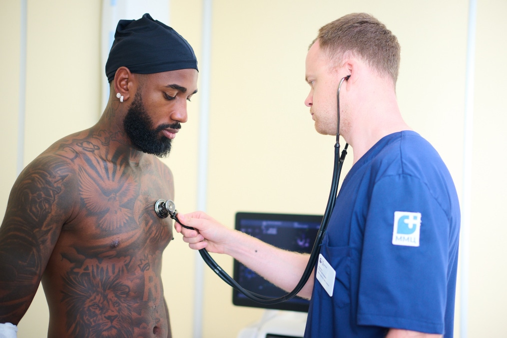 Медосмотр нового игрока Жерсона