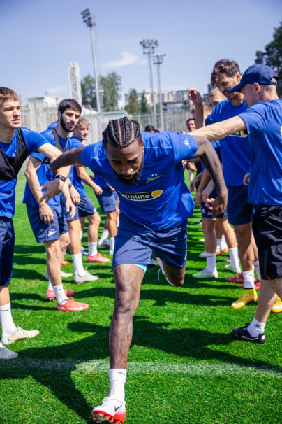 Первая тренировка Жерсона в «Зените»