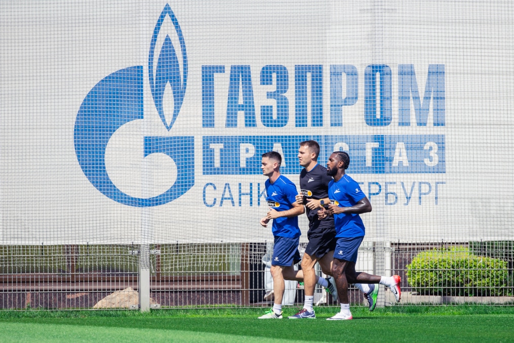 Первая тренировка Жерсона в «Зените»