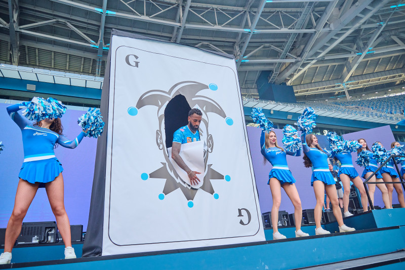 Презентация Жерсона перед матчем «Зенит» — «Войводина»