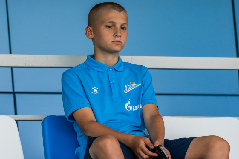 Болельщики на матче «Зенит»-2 — «Тверь»