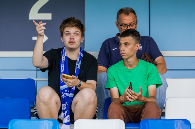 Болельщики на матче «Зенит»-2 — «Тверь»