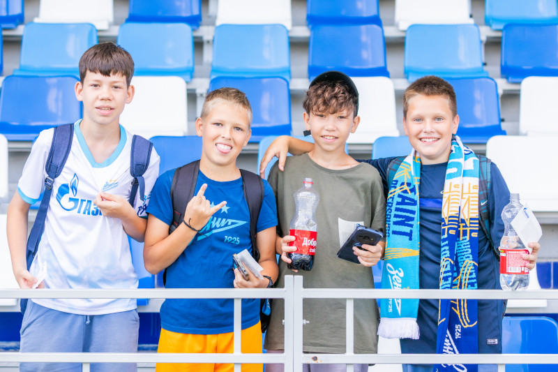 Болельщики на матче «Зенит»-2 — «Тверь»