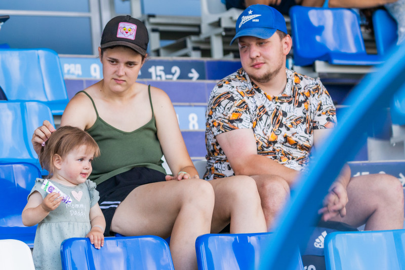 Болельщики на матче «Зенит»-2 — «Тверь»