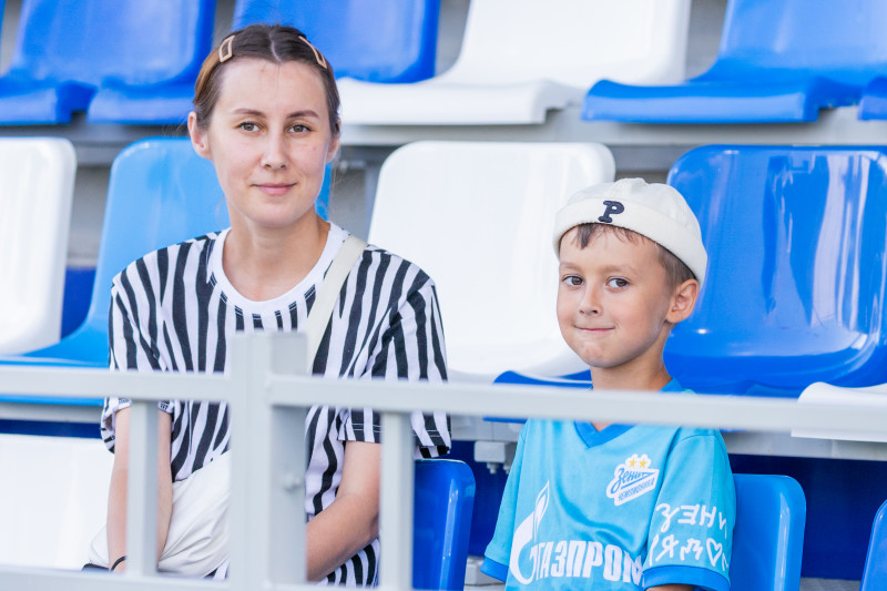 Болельщики на матче «Зенит»-2 — «Тверь»