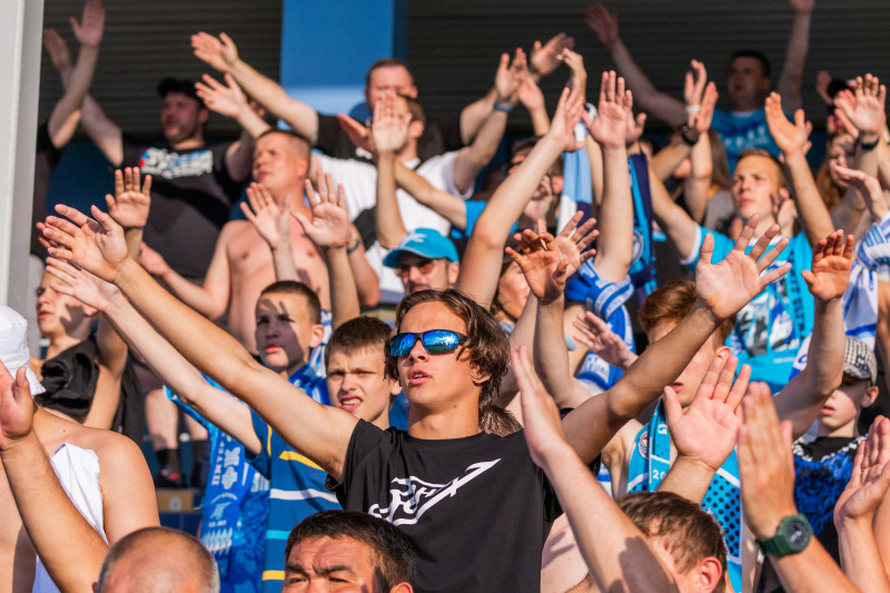 Болельщики на матче «Зенит»-2 — «Тверь»