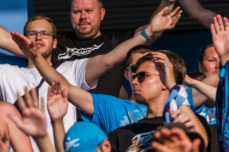 Болельщики на матче «Зенит»-2 — «Тверь»