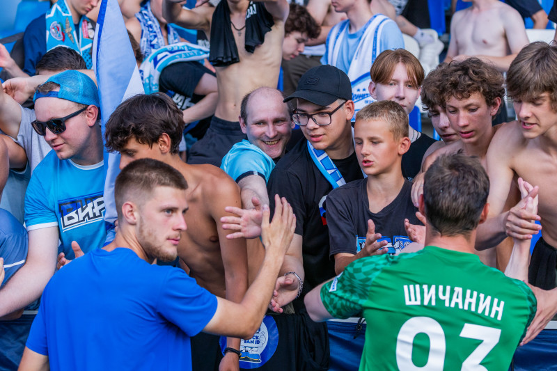 Болельщики на матче «Зенит»-2 — «Тверь»