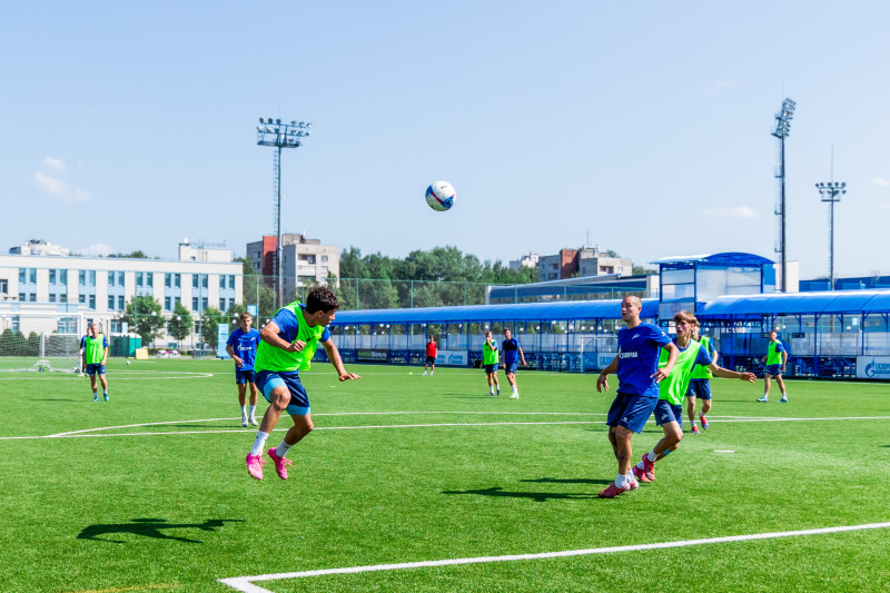 Тренировка «Зенита»-2 перед матчем с ФК «Торпедо-Владимир»