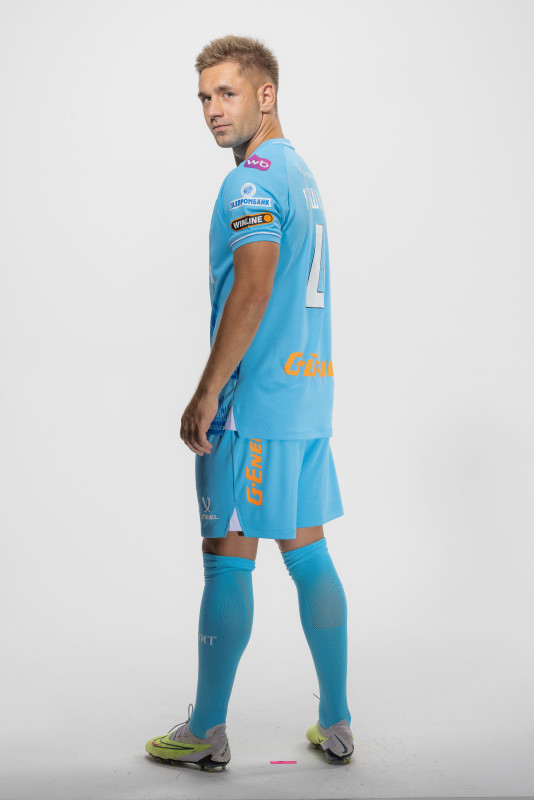 Фотосессия защитника ФК «Зенит» Юрия Горшкова