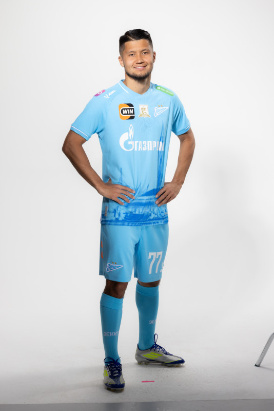 Полузащитник ФК «Зенит» Ильзат Ахметов