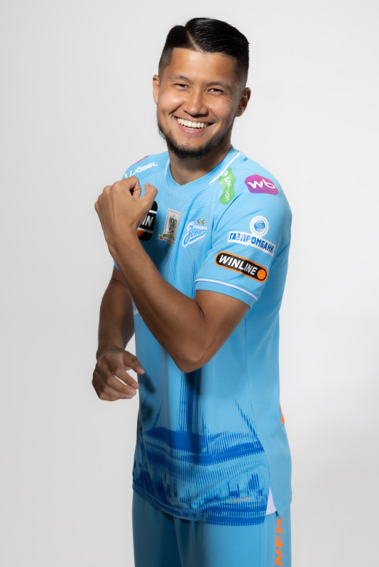 Полузащитник ФК «Зенит» Ильзат Ахметов