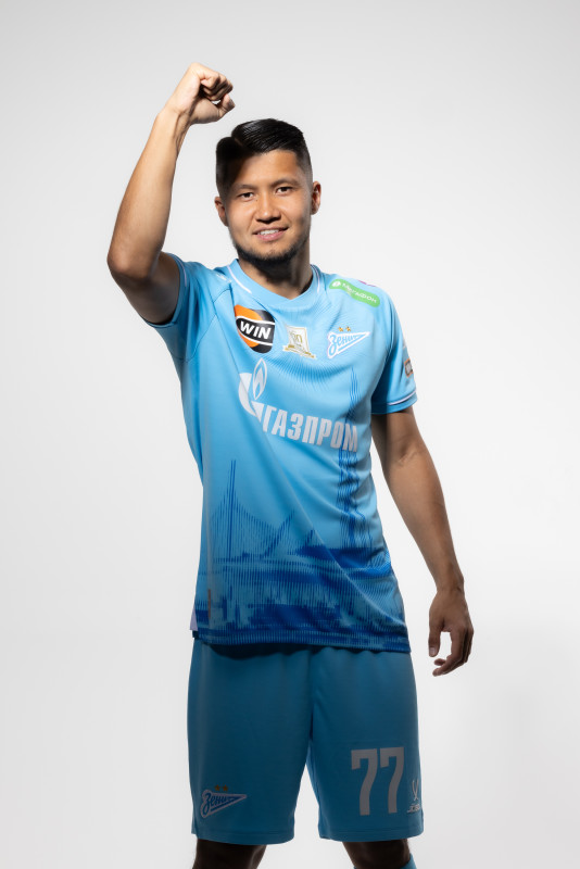 Полузащитник ФК «Зенит» Ильзат Ахметов