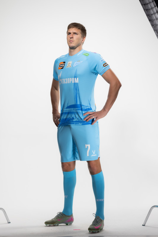 Нападающий ФК «Зенит» Александр Соболев