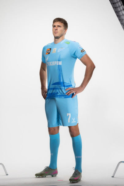 Нападающий ФК «Зенит» Александр Соболев