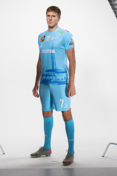 Нападающий ФК «Зенит» Александр Соболев