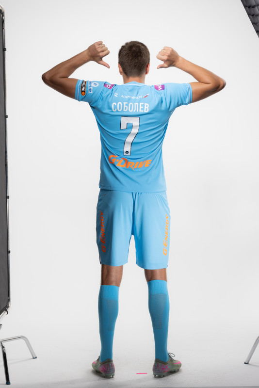 Нападающий ФК «Зенит» Александр Соболев