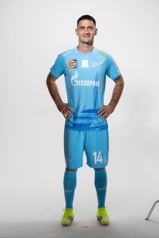 Полузащитник ФК «Зенит» Саша Зделар