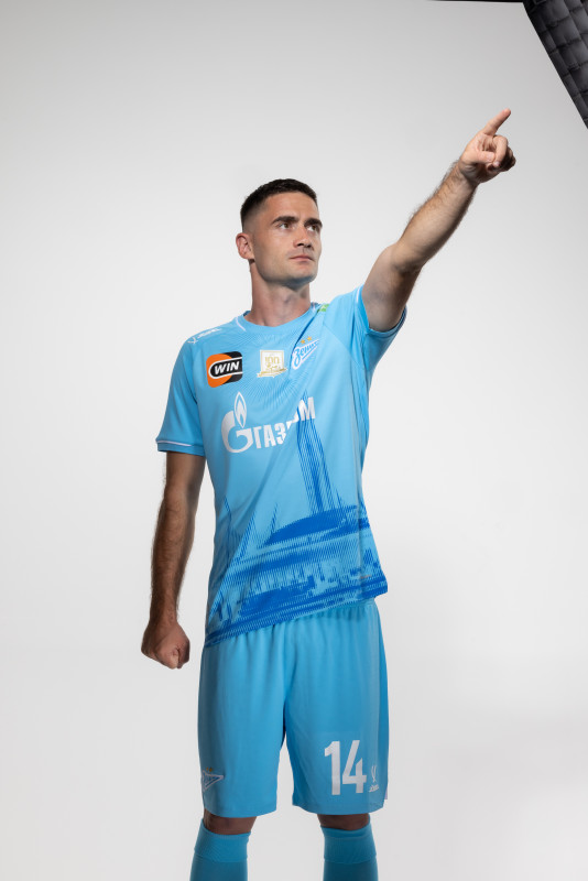 Полузащитник ФК «Зенит» Саша Зделар