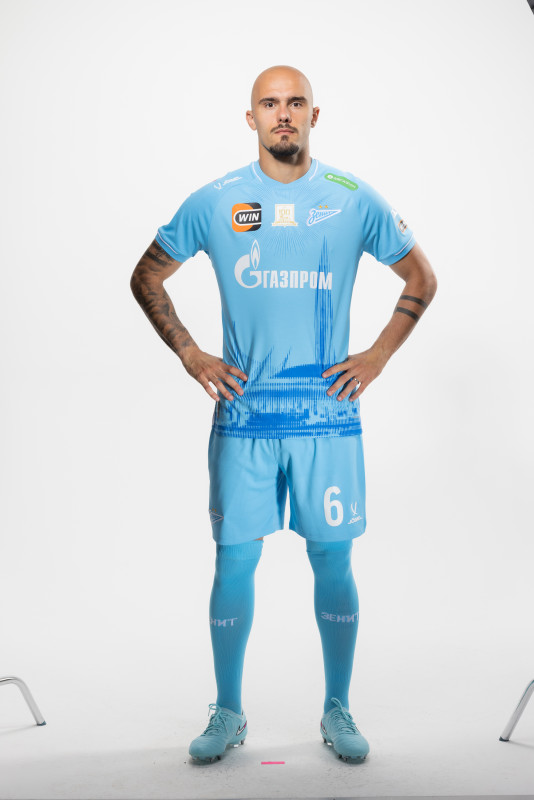 Защитник ФК «Зенит» Ваня Дркушич