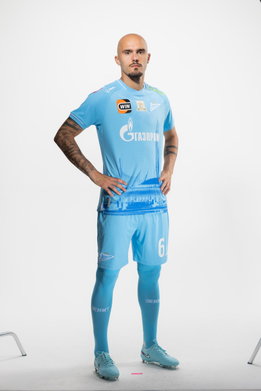 Защитник ФК «Зенит» Ваня Дркушич