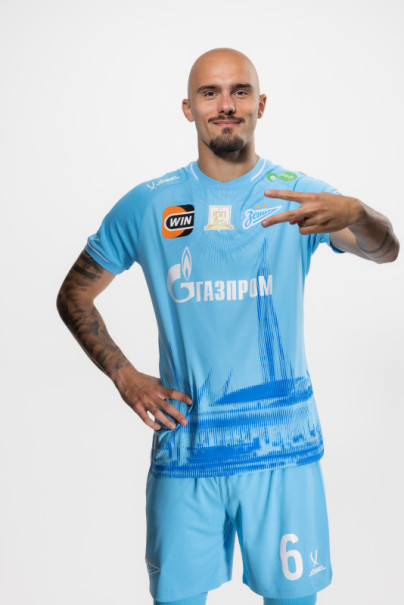 Защитник ФК «Зенит» Ваня Дркушич