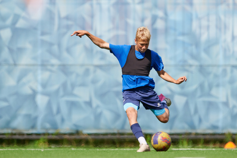 Тренировка «Зенита» U-16 перед матчем с «Рубином» U-16