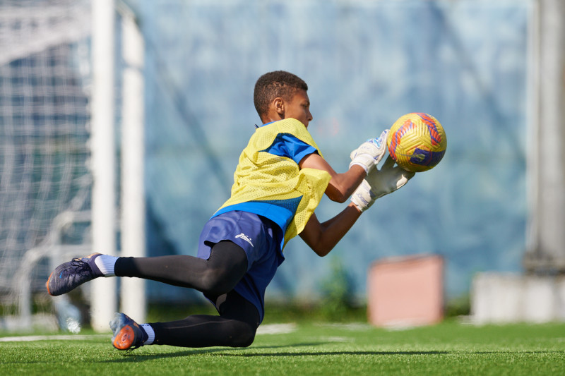 Тренировка «Зенита» U-16 перед матчем с «Рубином» U-16