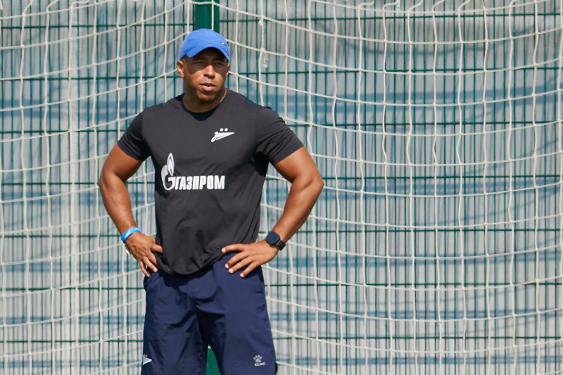 Тренировка «Зенита» U-16 перед матчем с «Рубином» U-16