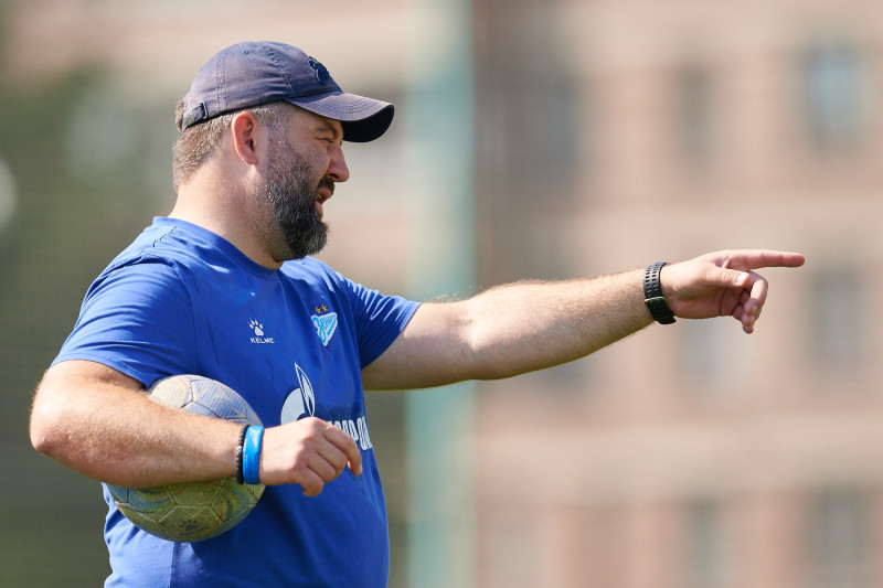 Тренировка «Зенита» U-16 перед матчем с «Рубином» U-16