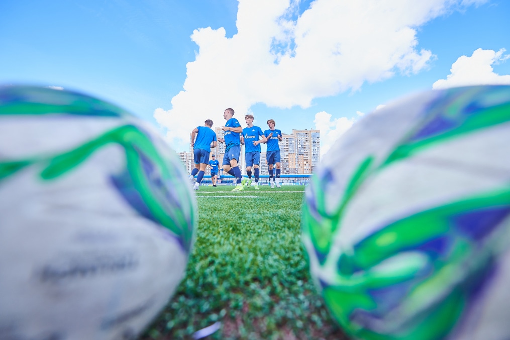 Тренировка «Зенита»-м перед матчем с ФК «Урал»-м