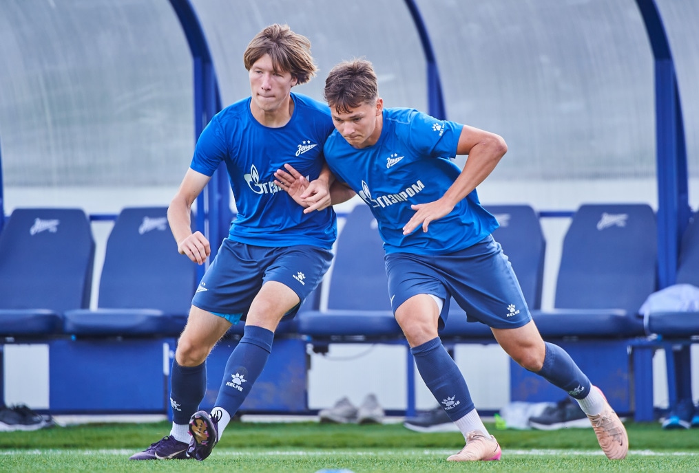 Тренировка «Зенита»-м перед матчем с ФК «Урал»-м