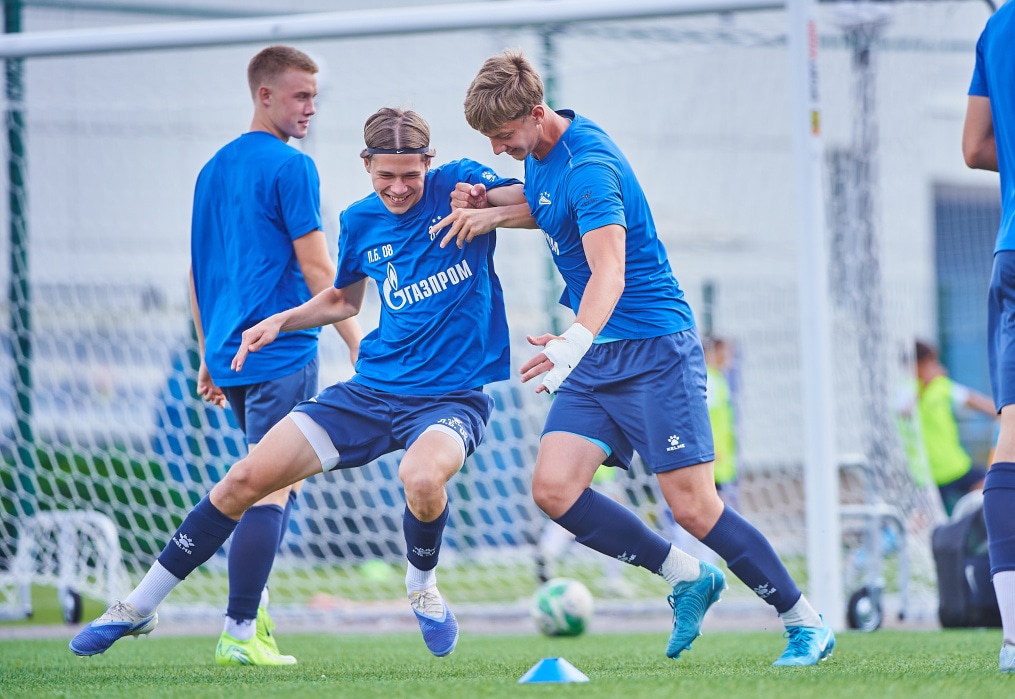 Тренировка «Зенита»-м перед матчем с ФК «Урал»-м