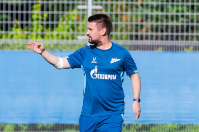 Тренировка женской команды перед матчем с «Рязань-ВДВ»