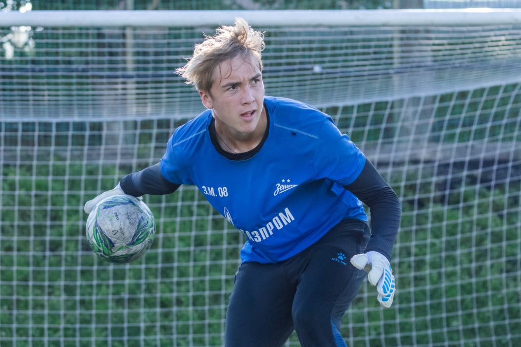 Тренировка «Зенита»-м в Екатеринбурге перед матчем с «Уралом»-м