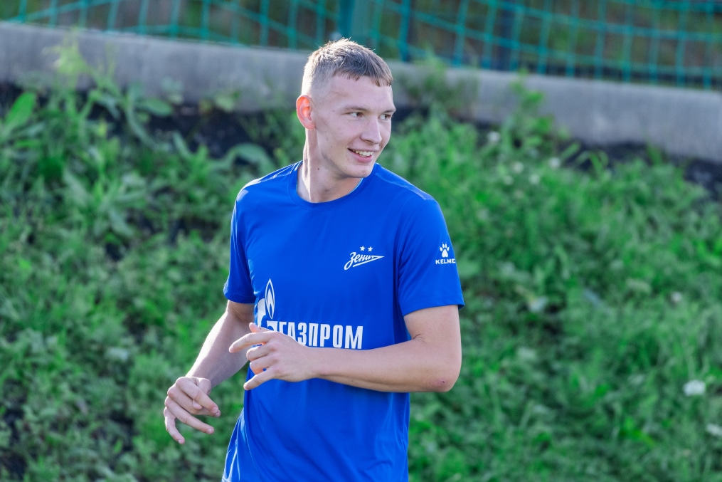 Тренировка «Зенита»-м в Екатеринбурге перед матчем с «Уралом»-м