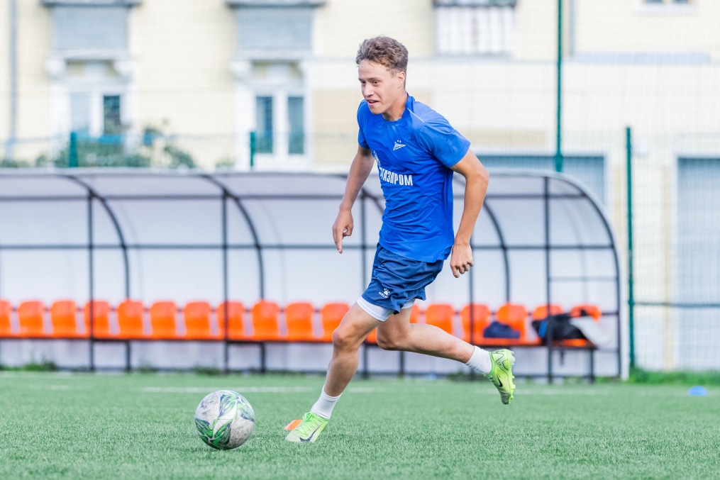 Тренировка «Зенита»-м в Екатеринбурге перед матчем с «Уралом»-м