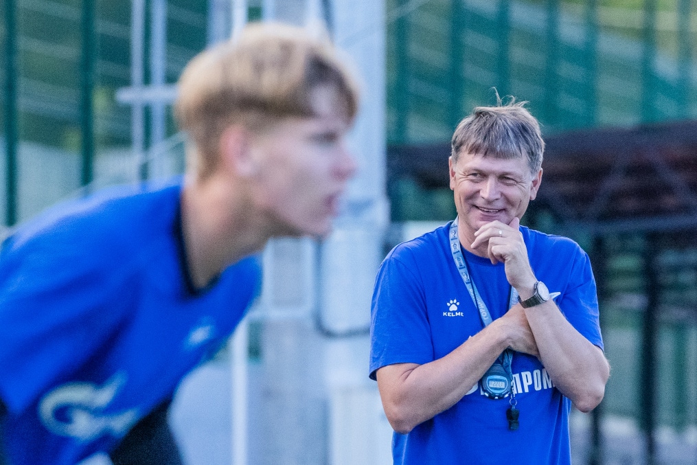 Тренировка «Зенита»-м в Екатеринбурге перед матчем с «Уралом»-м