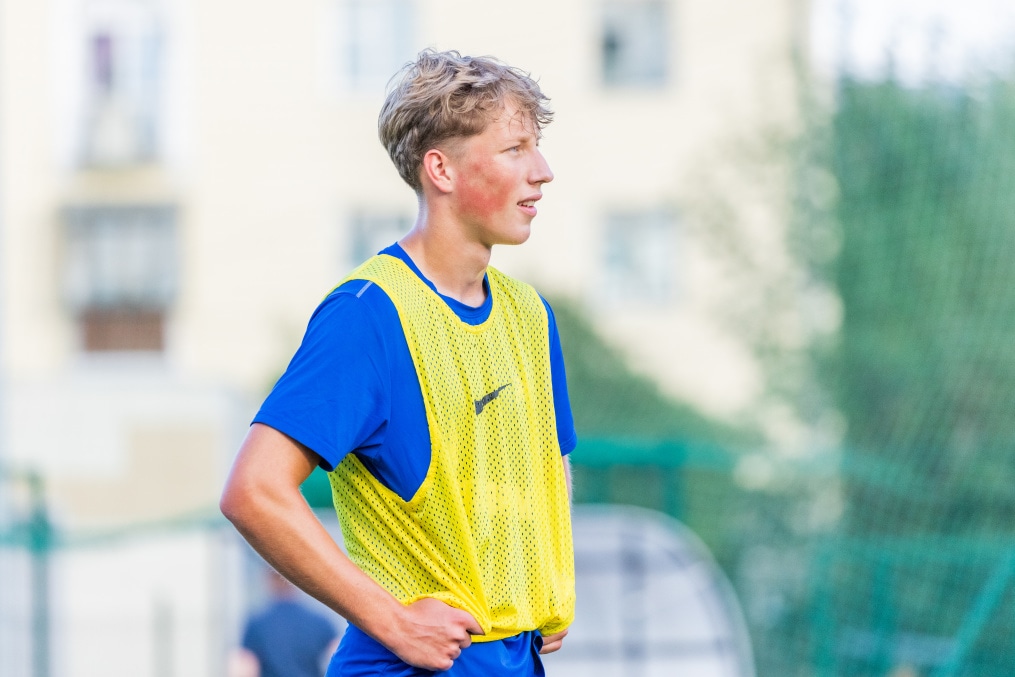 Тренировка «Зенита»-м в Екатеринбурге перед матчем с «Уралом»-м