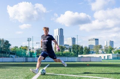 Тренировка «Зенита»-м в Екатеринбурге перед матчем с «Уралом»-м