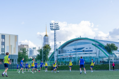 Тренировка «Зенита»-м в Екатеринбурге перед матчем с «Уралом»-м