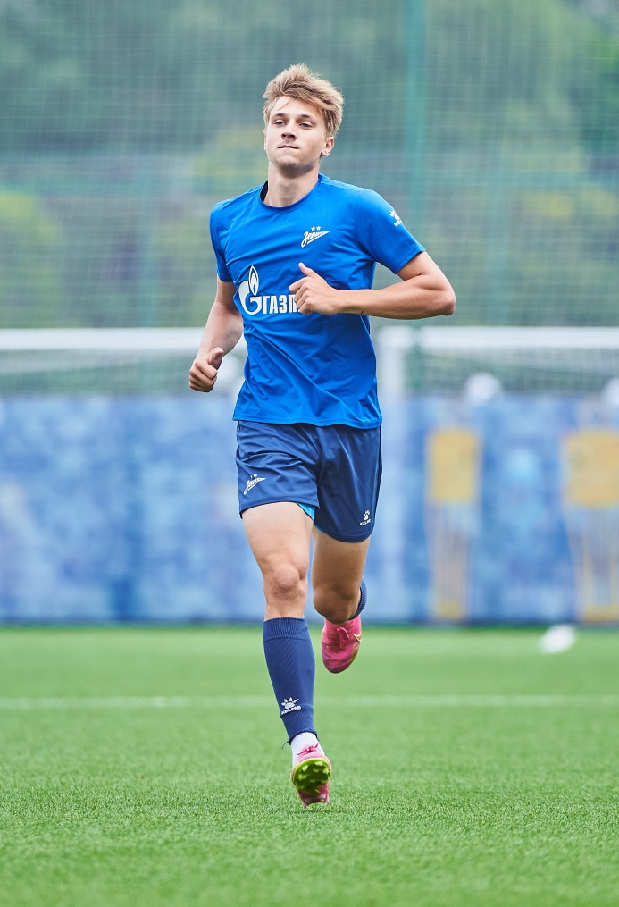 Тренировка «Зенита»-м перед матчем со «Спартаком»-м