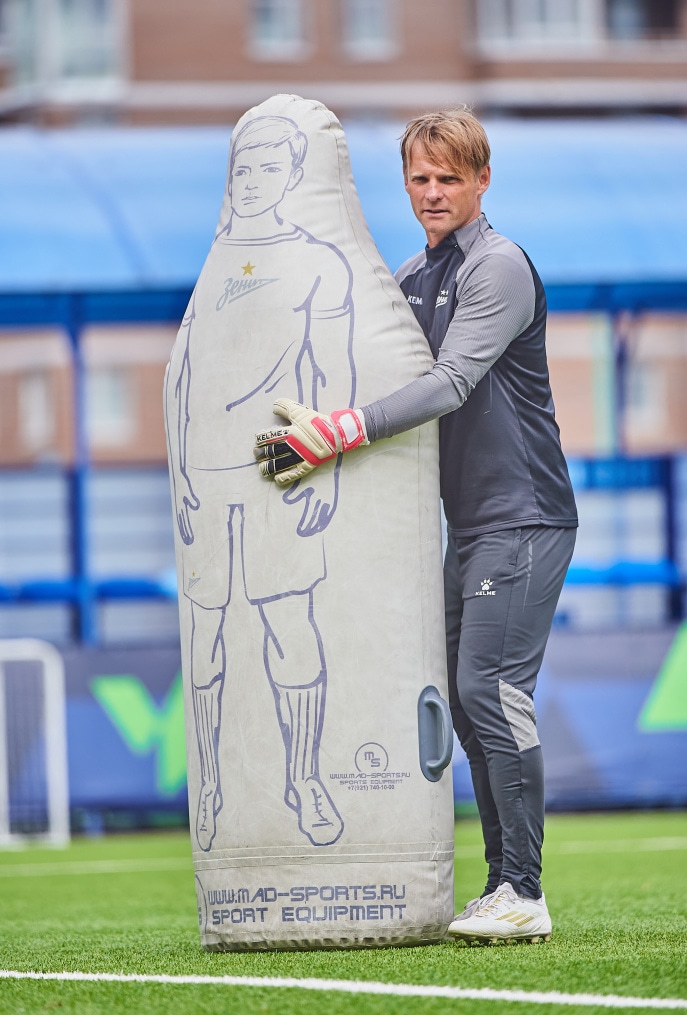 Тренировка «Зенита»-м перед матчем со «Спартаком»-м