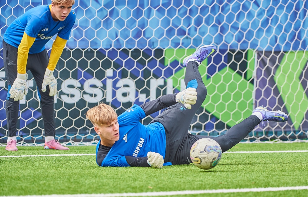 Тренировка «Зенита»-м перед матчем со «Спартаком»-м