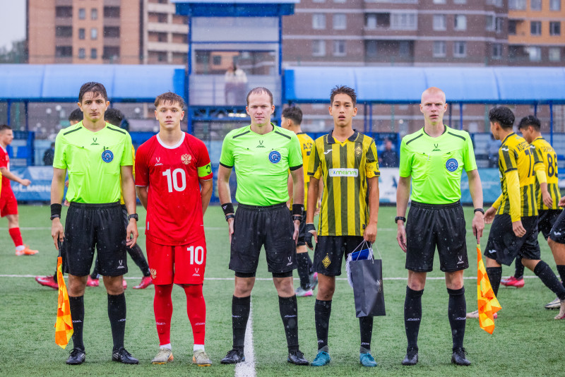 XVIII Международный юношеский турнир памяти Ю.А. Морозова: «Кайрат» — Сборная России