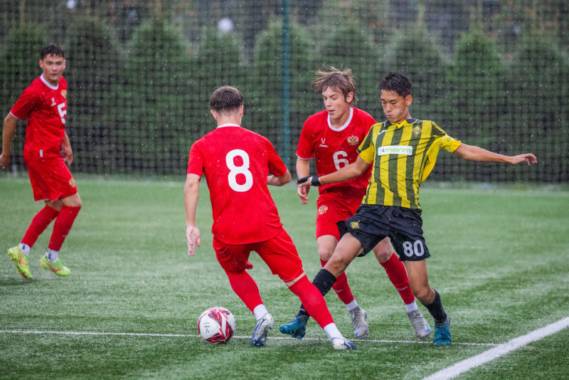 XVIII Международный юношеский турнир памяти Ю.А. Морозова: «Кайрат» — Сборная России